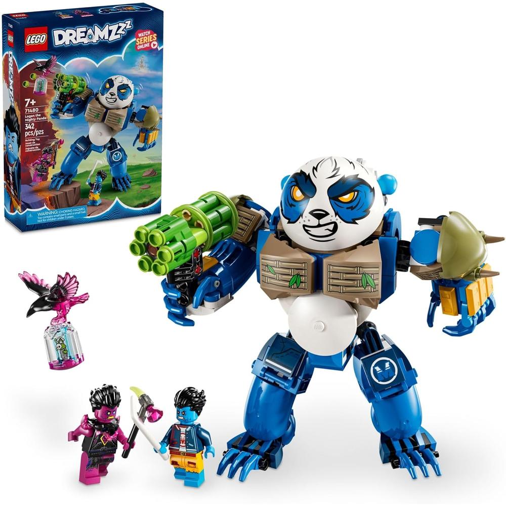 LEGO DREAMZZZ LOGAN EL PODEROSO PANDA CON 2 MINIFIGURAS - 1