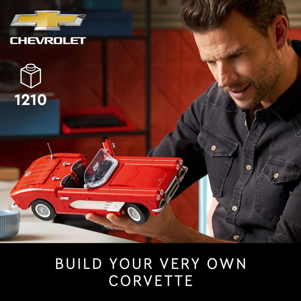 LEGO ICONS KIT DE CONSTRUCCIÓN COCHE CORVETTE CLÁSICO PARA ADULTOS - 2