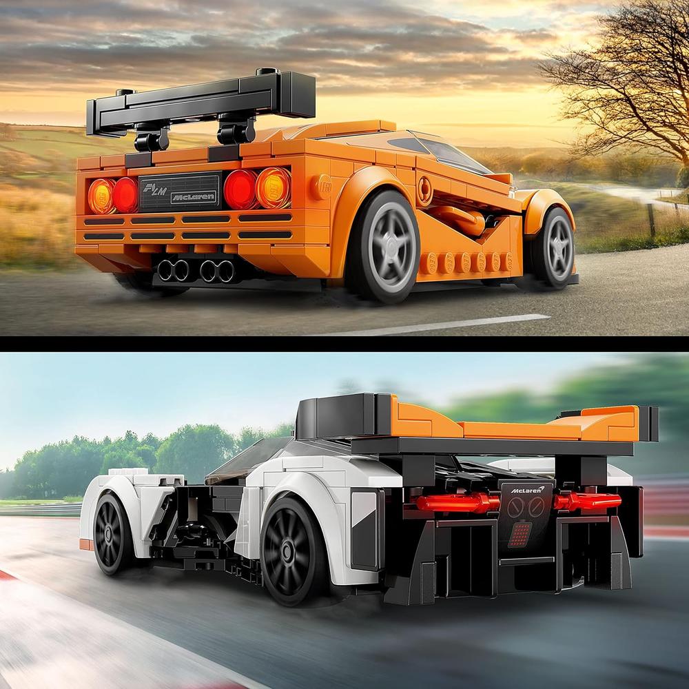 LEGO SPEED CHAMPIONS MCLAREN SOLUS GT Y F1 LM SET DE COCHES DE CARRERAS - 4