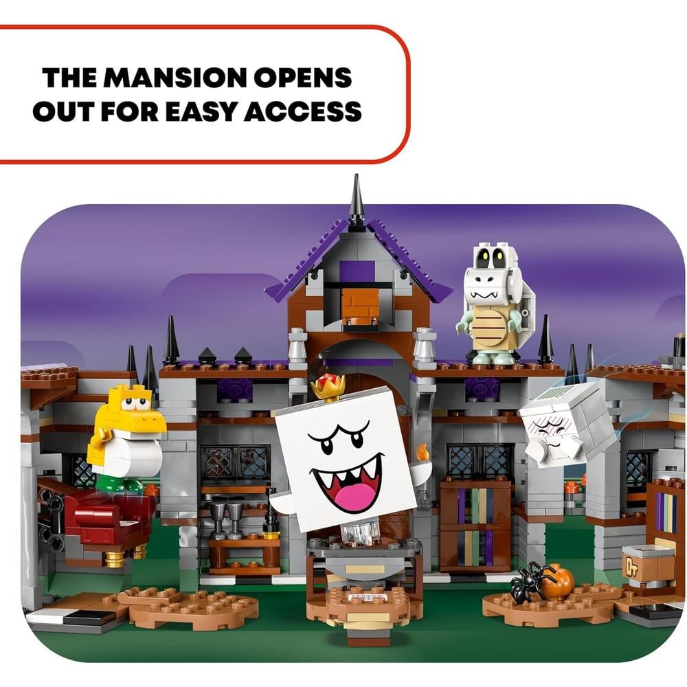 LEGO SUPER MARIO MANSIÓN ENCANTADA DEL REY BOO CON 4 FIGURAS - 3