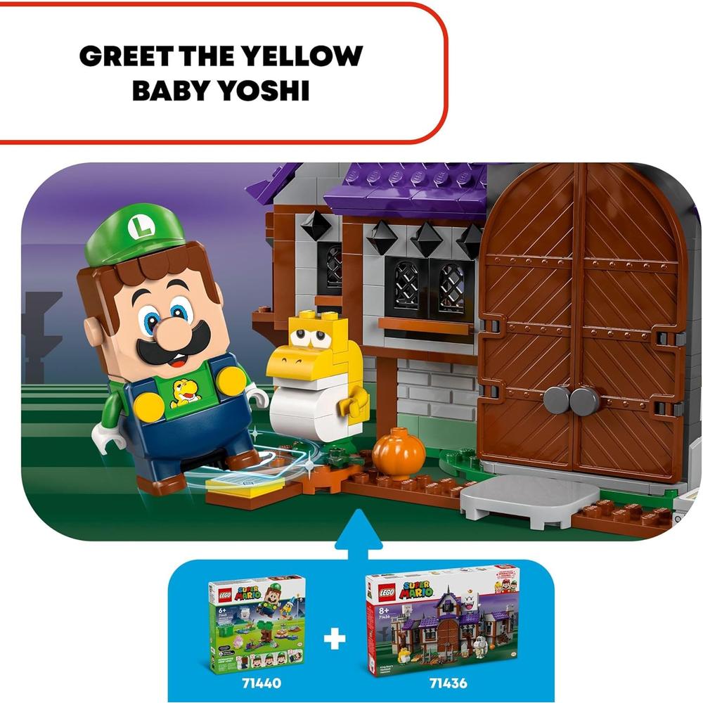 LEGO SUPER MARIO MANSIÓN ENCANTADA DEL REY BOO CON 4 FIGURAS - 4