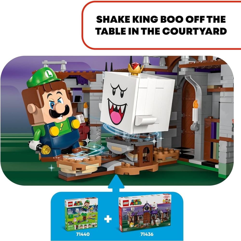 LEGO SUPER MARIO MANSIÓN ENCANTADA DEL REY BOO CON 4 FIGURAS - 5