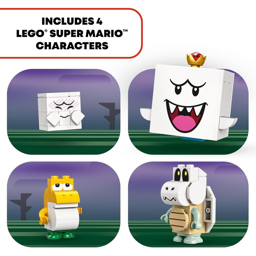 LEGO SUPER MARIO MANSIÓN ENCANTADA DEL REY BOO CON 4 FIGURAS - 6