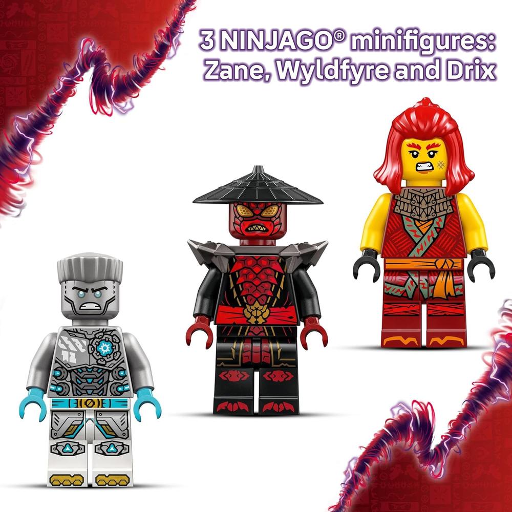 LEGO NINJAGO TRAJE DE BATALLA MECÁNICO DE ZANE, SET DE CONSTRUCCIÓN PARA NIÑOS - 4