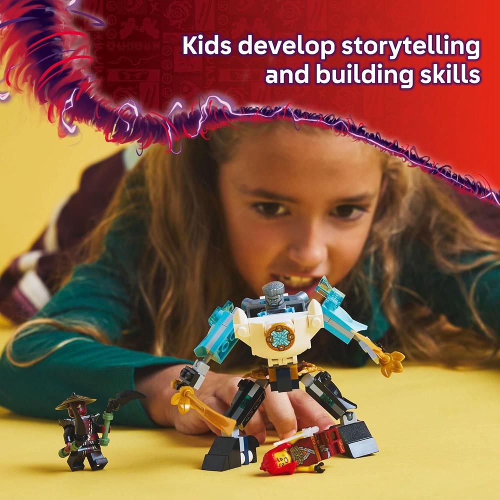 LEGO NINJAGO TRAJE DE BATALLA MECÁNICO DE ZANE, SET DE CONSTRUCCIÓN PARA NIÑOS - 5