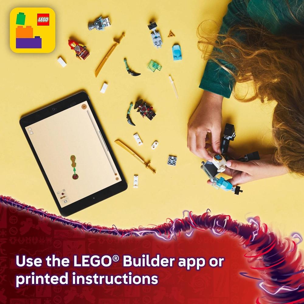 LEGO NINJAGO TRAJE DE BATALLA MECÁNICO DE ZANE, SET DE CONSTRUCCIÓN PARA NIÑOS - 6