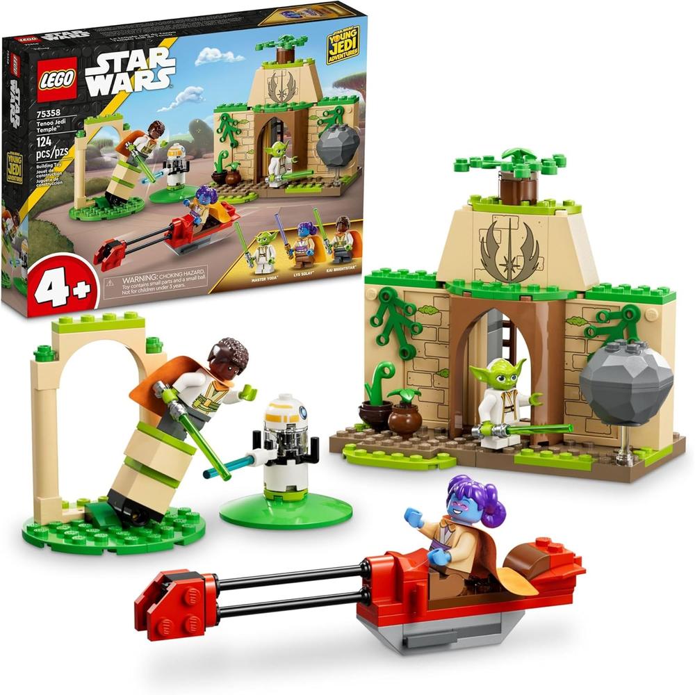 LEGO STAR WARS TEMPLO JEDI TENOO SET DE INICIACIÓN CON FIGURAS DE YODA Y KAI - 1
