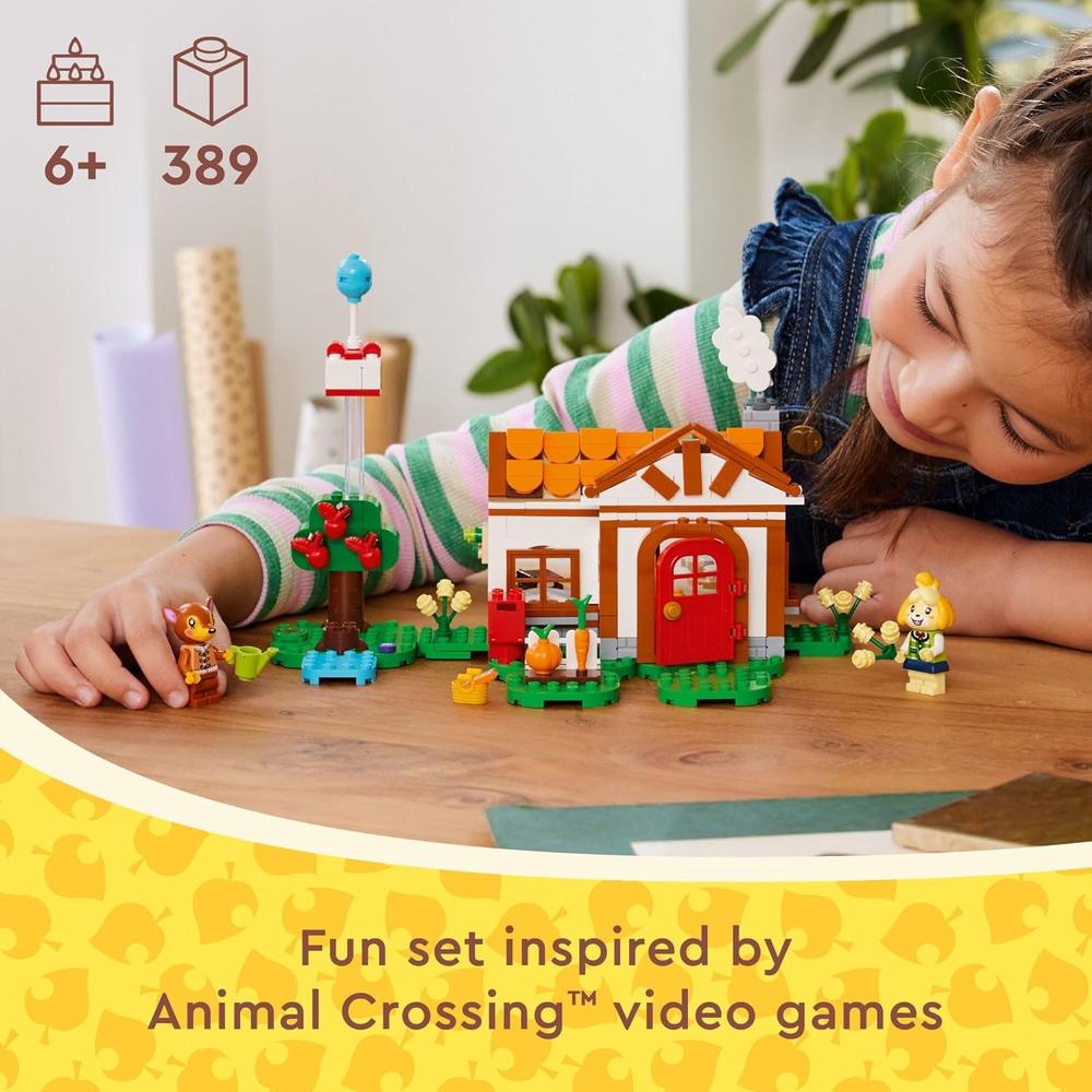 LEGO ANIMAL CROSSING VISITA A LA CASA DE ISABELLE, SET DE CONSTRUCCIÓN - 3