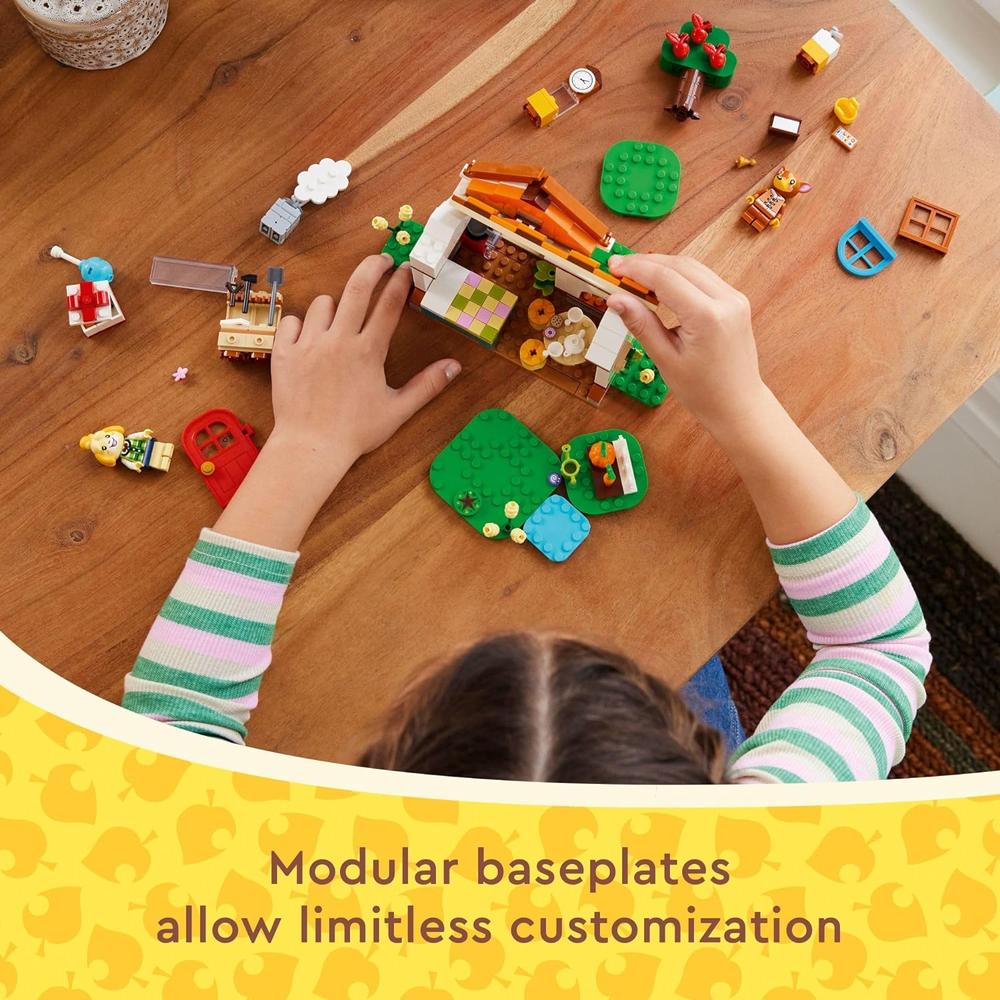 LEGO ANIMAL CROSSING VISITA A LA CASA DE ISABELLE, SET DE CONSTRUCCIÓN - 4