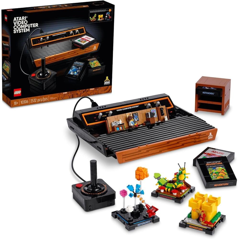 LEGO ICONS ATARI 2600 SET DE CONSTRUCCIÓN RETRO CONSOLA Y CARTUCHOS - 1
