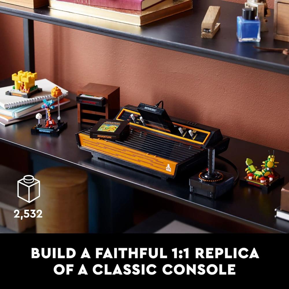 LEGO ICONS ATARI 2600 SET DE CONSTRUCCIÓN RETRO CONSOLA Y CARTUCHOS - 2