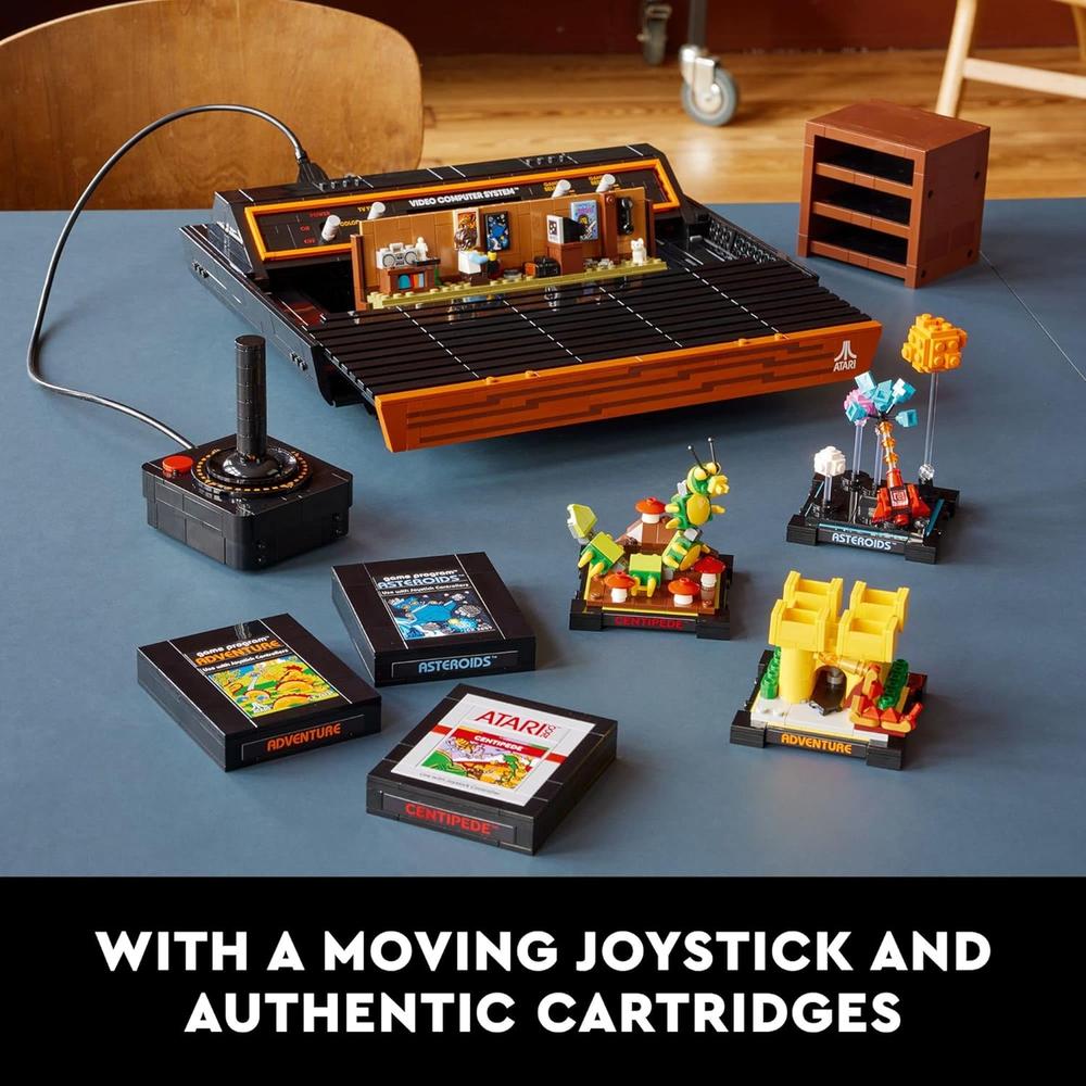 LEGO ICONS ATARI 2600 SET DE CONSTRUCCIÓN RETRO CONSOLA Y CARTUCHOS - 3