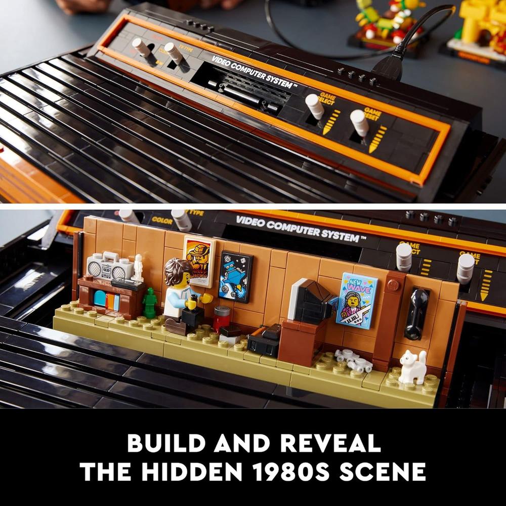 LEGO ICONS ATARI 2600 SET DE CONSTRUCCIÓN RETRO CONSOLA Y CARTUCHOS - 4