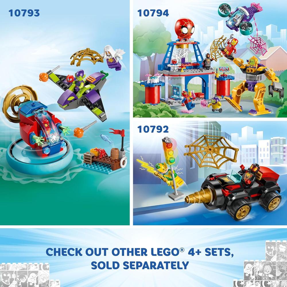 LEGO MARVEL SPIDEY VS. DUENDE VERDE, JUGUETE DE SPIDER-MAN PARA NIÑOS 4-6 AÑOS - 6
