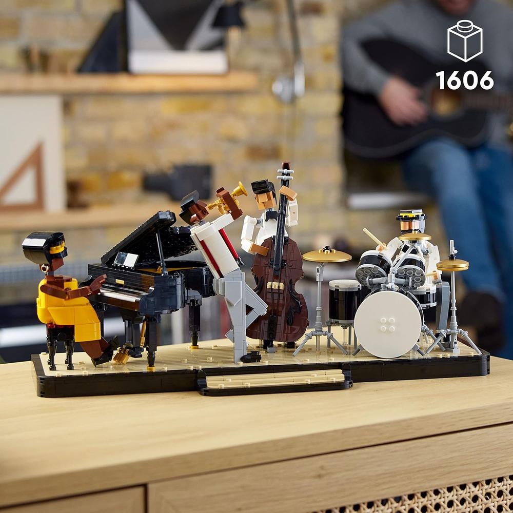 LEGO IDEAS CUARTETO DE JAZZ SET DE CONSTRUCCIÓN CON ESCENARIO Y 4 MÚSICOS - 2