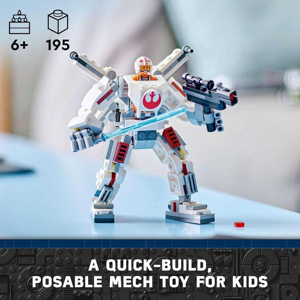 LEGO STAR WARS MECH ALA-X DE LUKE SKYWALKER, FIGURA DE ACCIÓN PARA CONSTRUIR - 2