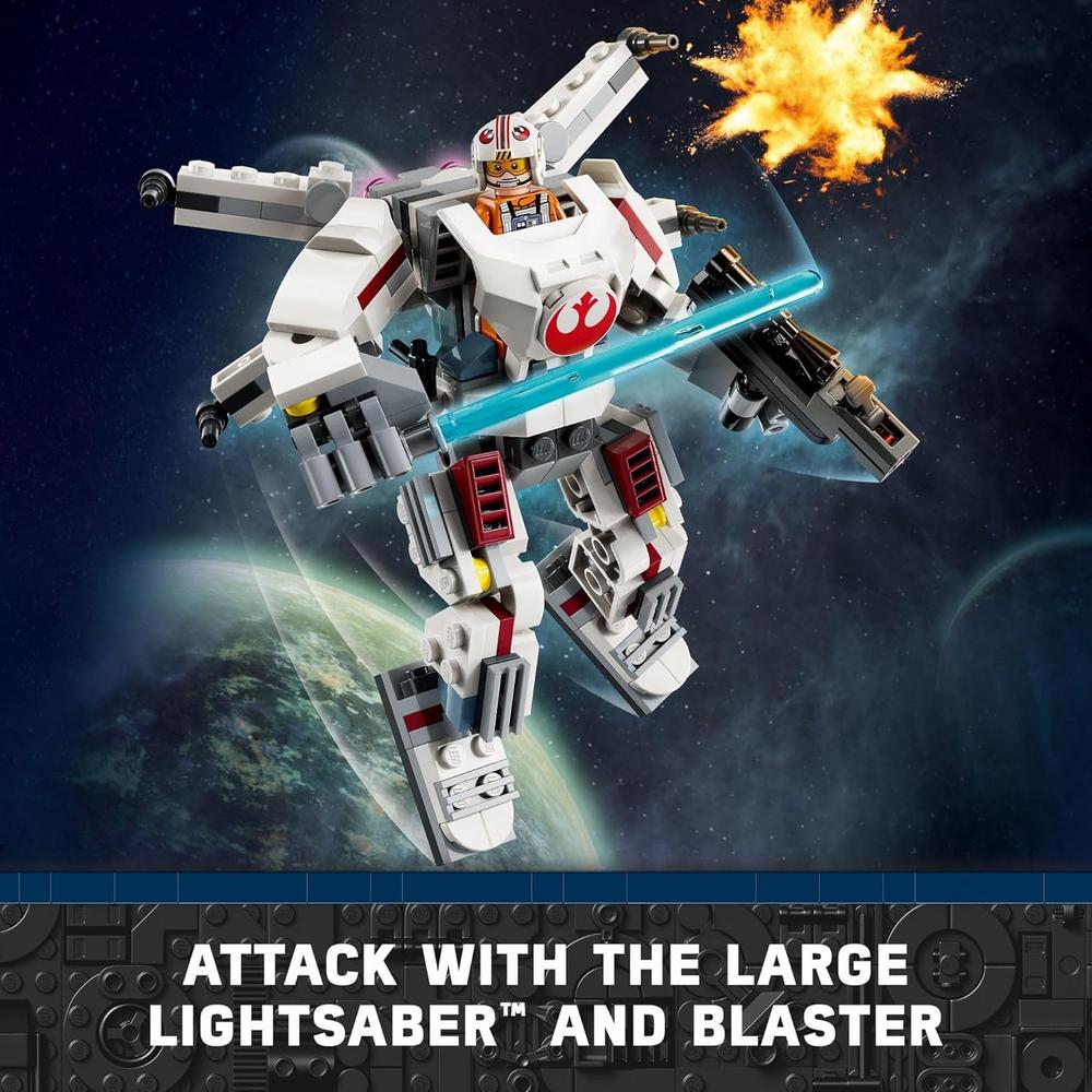 LEGO STAR WARS MECH ALA-X DE LUKE SKYWALKER, FIGURA DE ACCIÓN PARA CONSTRUIR - 4