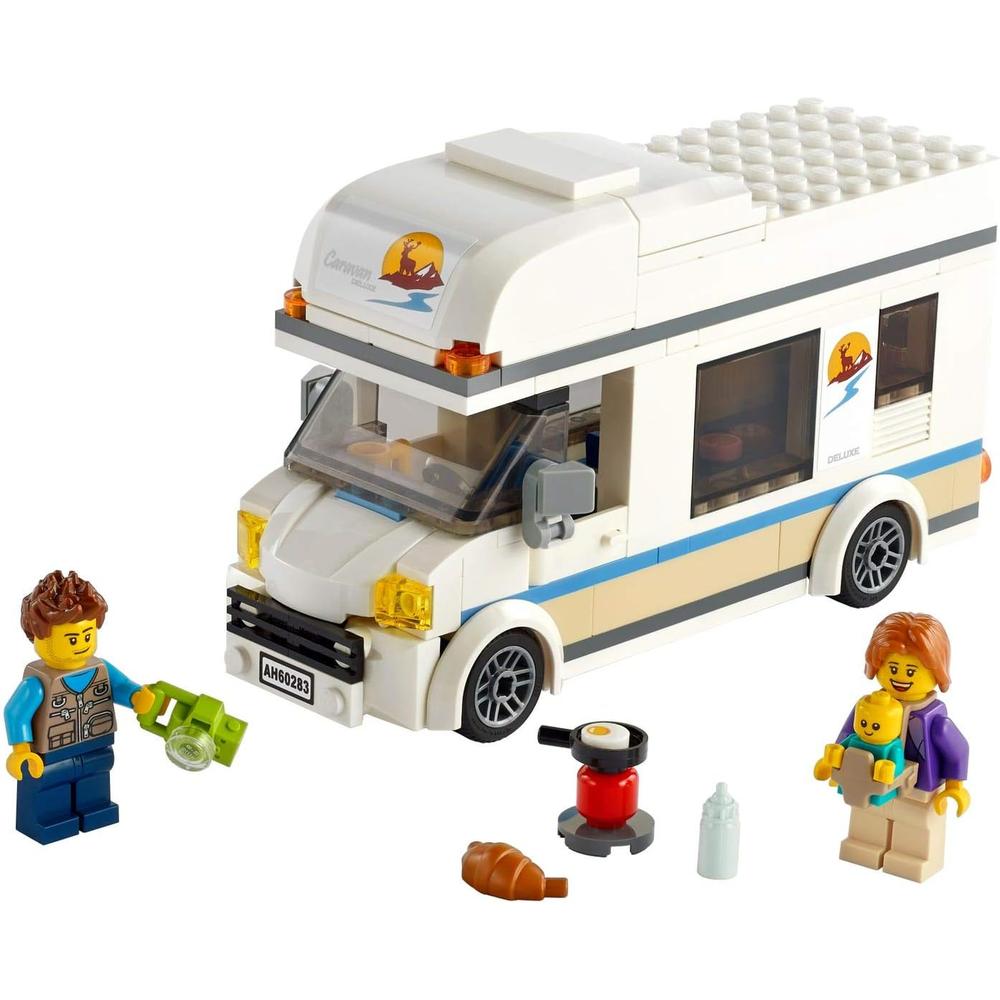 LEGO CITY FURGONETA CAMPER DE VACACIONES COCHE CARAVANA DE JUGUETE INFANTIL - 4