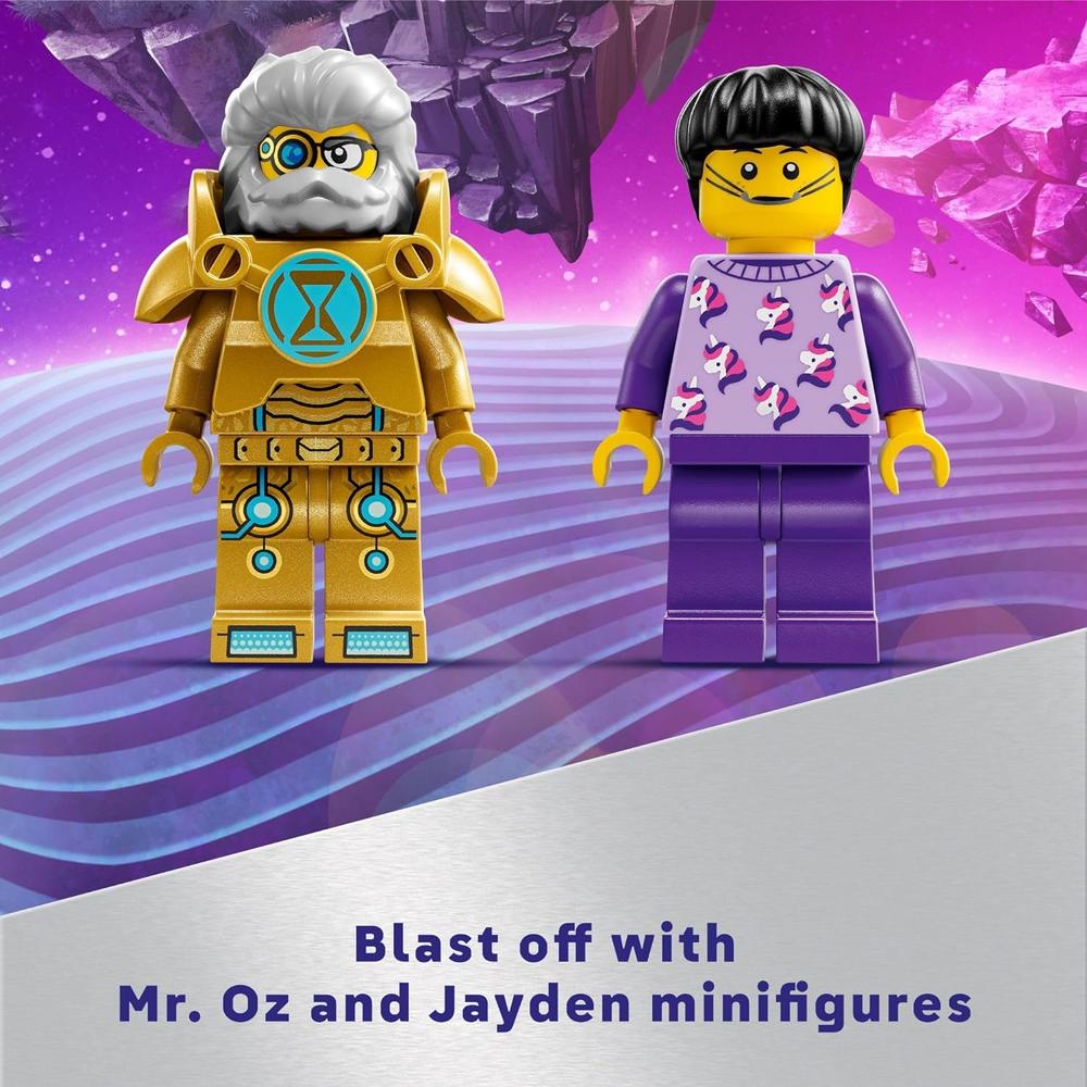 LEGO DREAMZZZ COCHE ESPACIAL DEL SR. OZ, SET TRANSFORMABLE CON MINIFIGURAS 8+ - 6