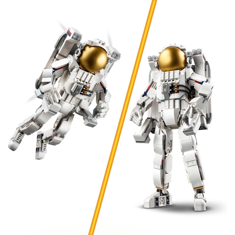 LEGO CREATOR SPACE PLAY PACK, JUGUETES ESPACIALES CON 6 OPCIONES - 2