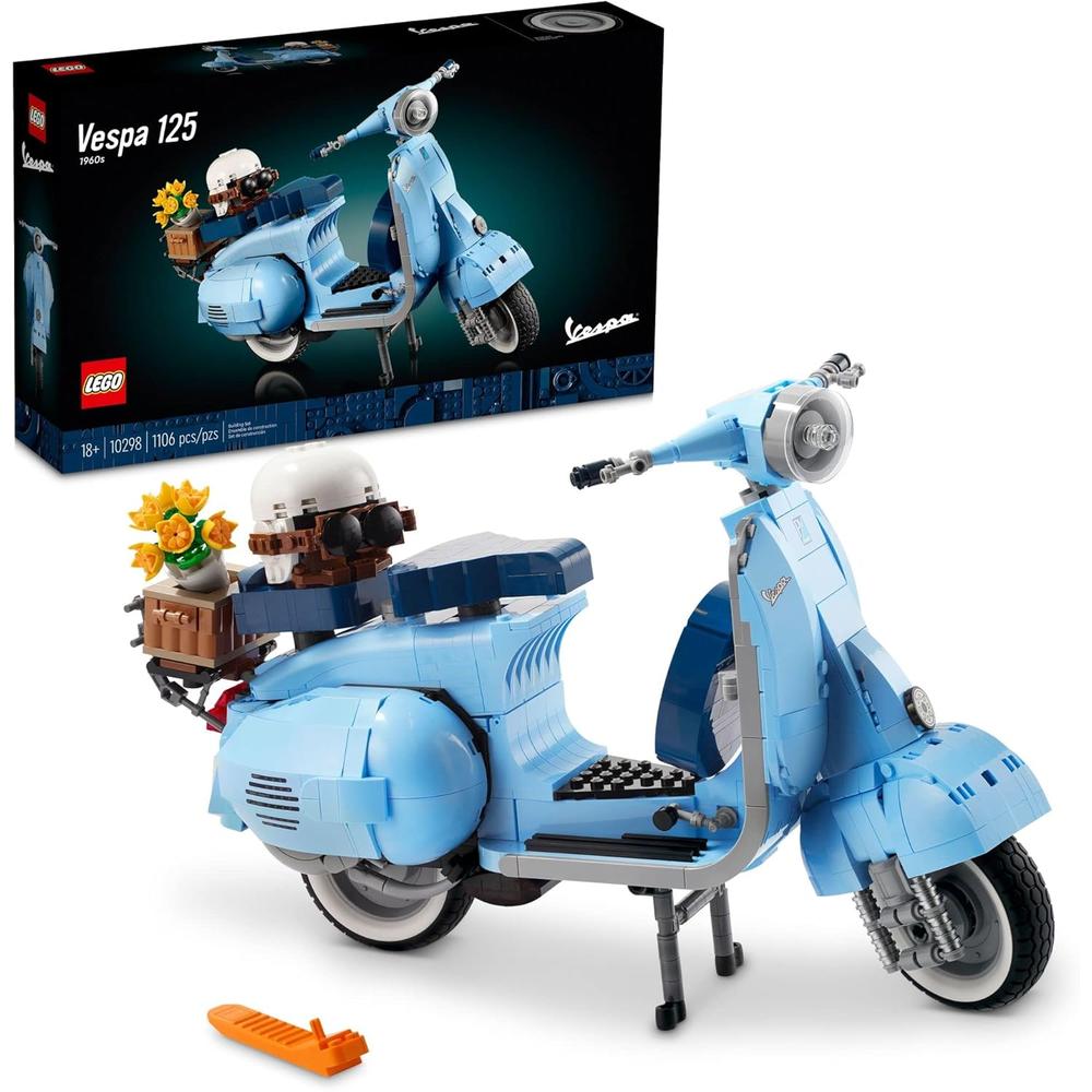 LEGO ICONS VESPA 125 SCOOTER ITALIANA VINTAGE KIT DE CONSTRUCCIÓN PARA ADULTOS - 1