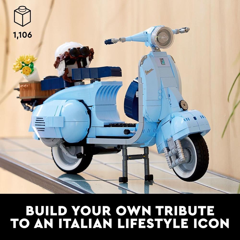 LEGO ICONS VESPA 125 SCOOTER ITALIANA VINTAGE KIT DE CONSTRUCCIÓN PARA ADULTOS - 2