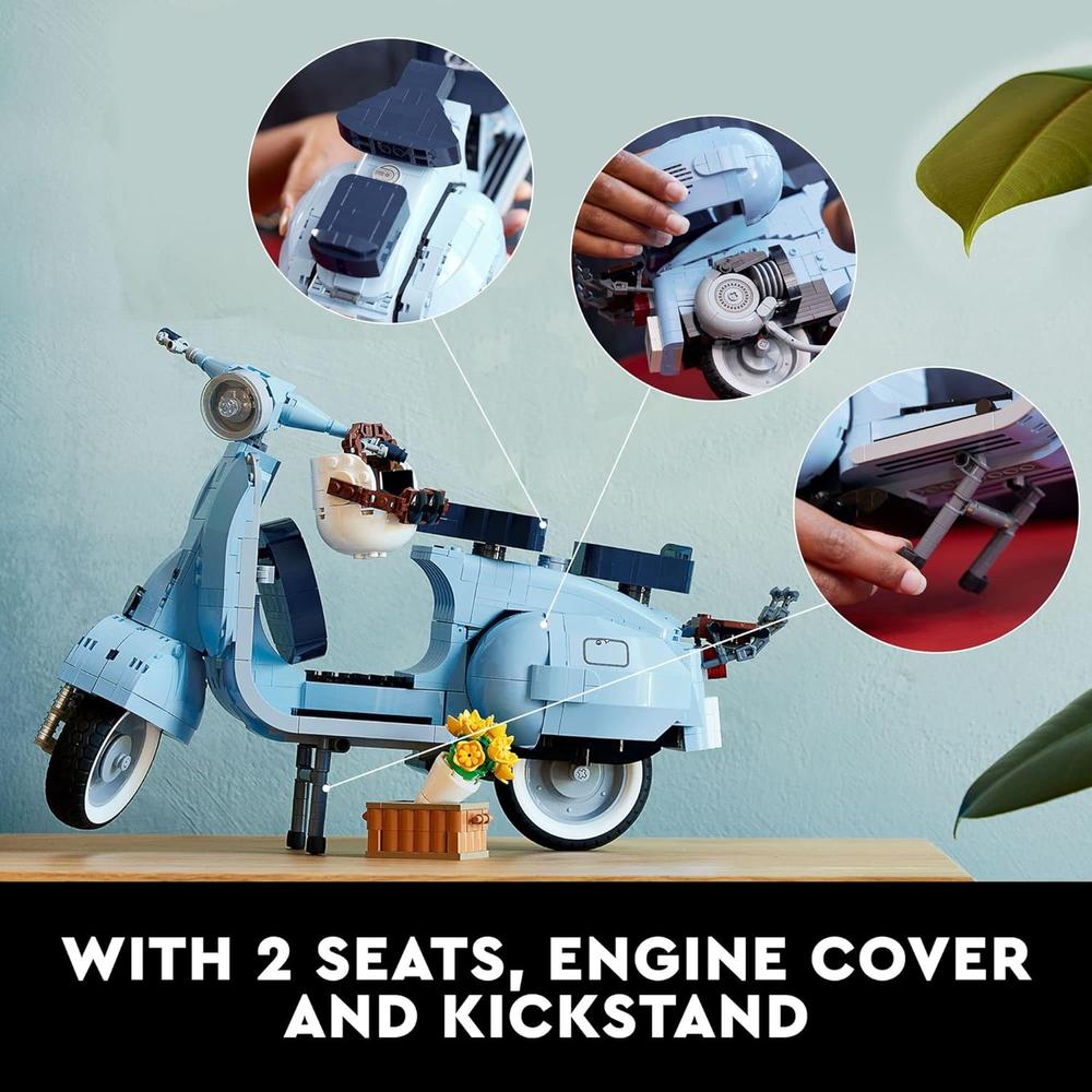 LEGO ICONS VESPA 125 SCOOTER ITALIANA VINTAGE KIT DE CONSTRUCCIÓN PARA ADULTOS - 3