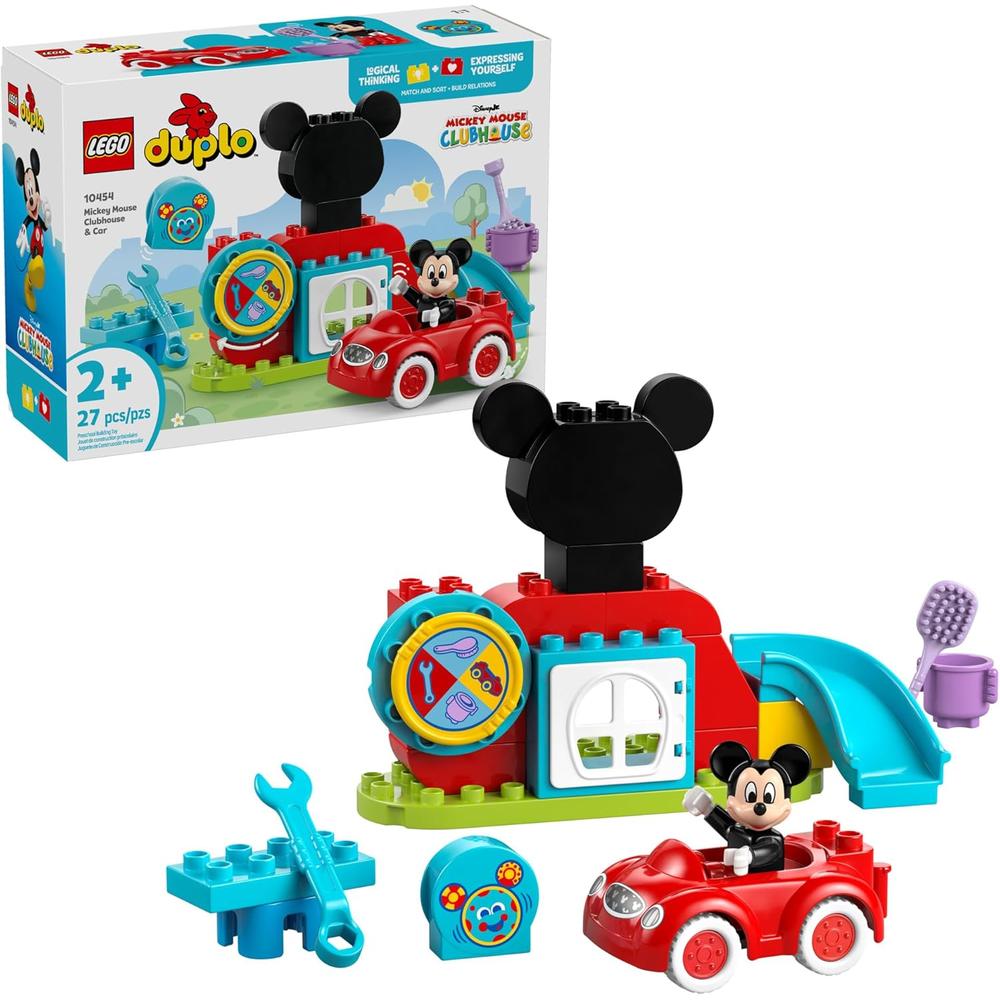 LEGO DUPLO DISNEY MICKEY MOUSE CLUBHOUSE, KIT DE CONSTRUCCIÓN - 1