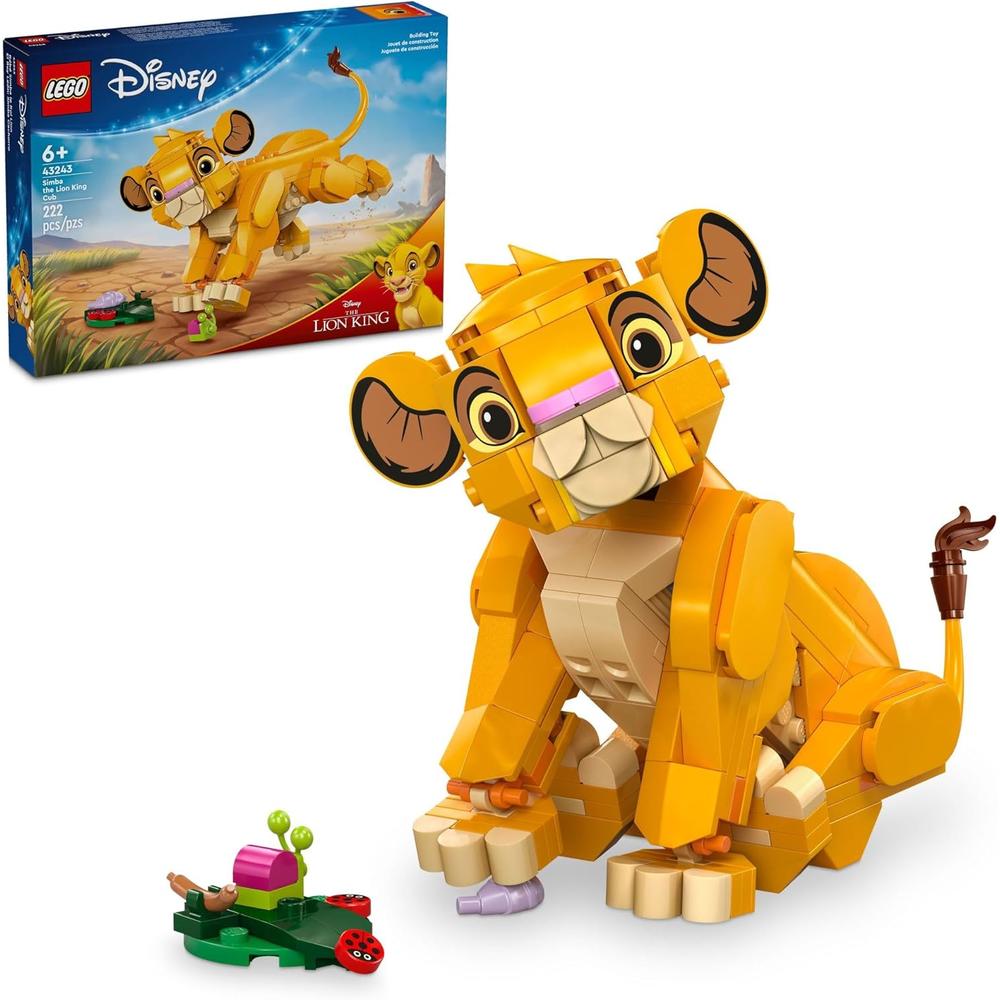 LEGO DISNEY SIMBA CACHORRO DE EL REY LEÓN, JUGUETE COLECCIONABLE - 1