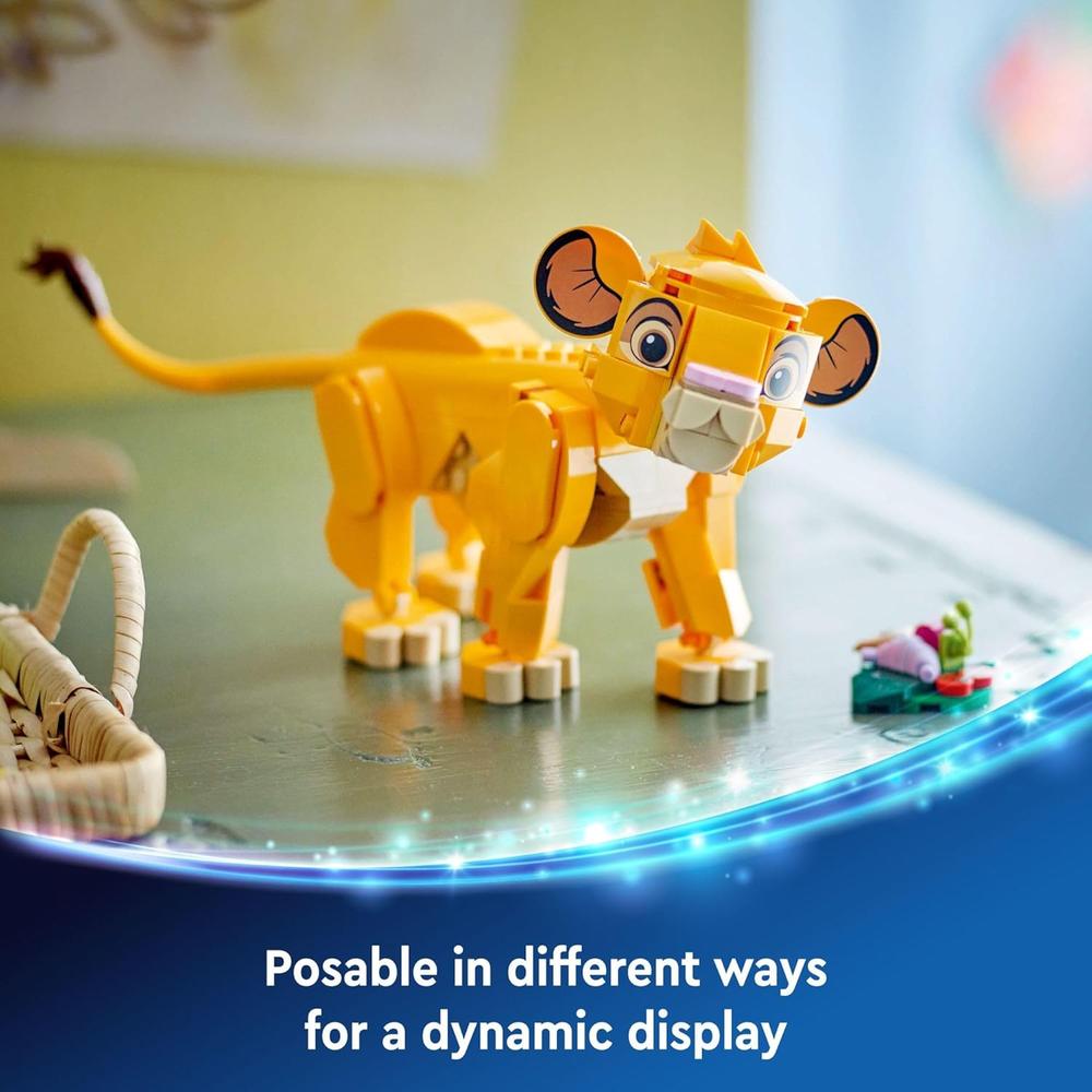 LEGO DISNEY SIMBA CACHORRO DE EL REY LEÓN, JUGUETE COLECCIONABLE - 4