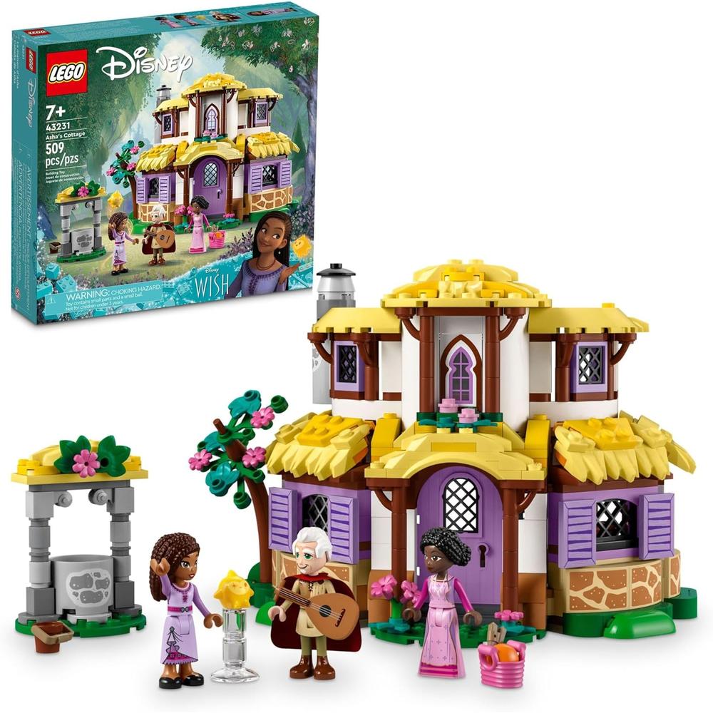 LEGO DISNEY WISH CASITA DE ASHA SET COLECCIONABLE PARA NIÑOS - 1