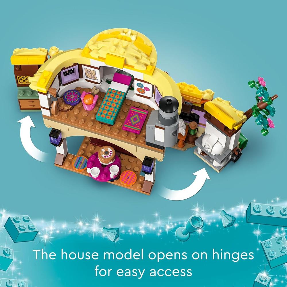 LEGO DISNEY WISH CASITA DE ASHA SET COLECCIONABLE PARA NIÑOS - 3