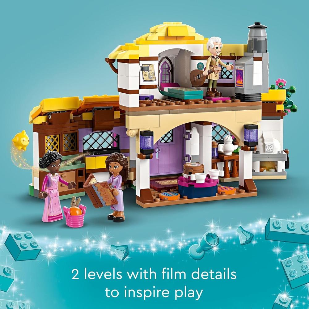LEGO DISNEY WISH CASITA DE ASHA SET COLECCIONABLE PARA NIÑOS - 4