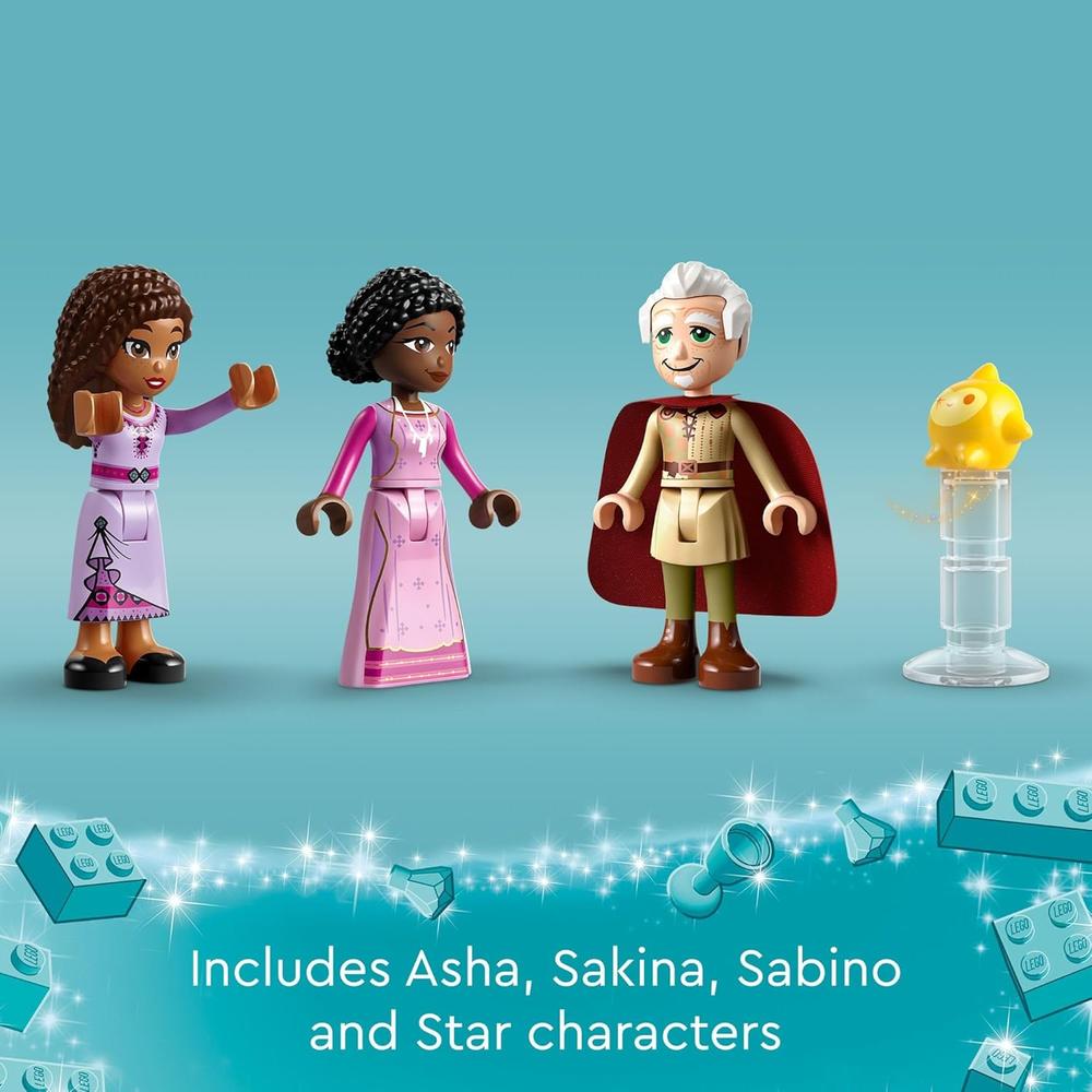 LEGO DISNEY WISH CASITA DE ASHA SET COLECCIONABLE PARA NIÑOS - 6