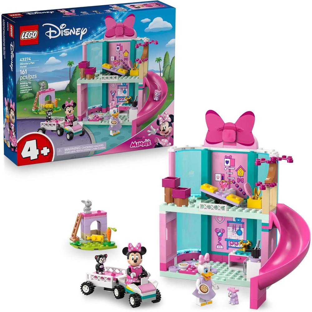 LEGO DISNEY HOTEL DE MASCOTAS DE MINNIE MOUSE, JUEGO DE CONSTRUCCIÓN - 1