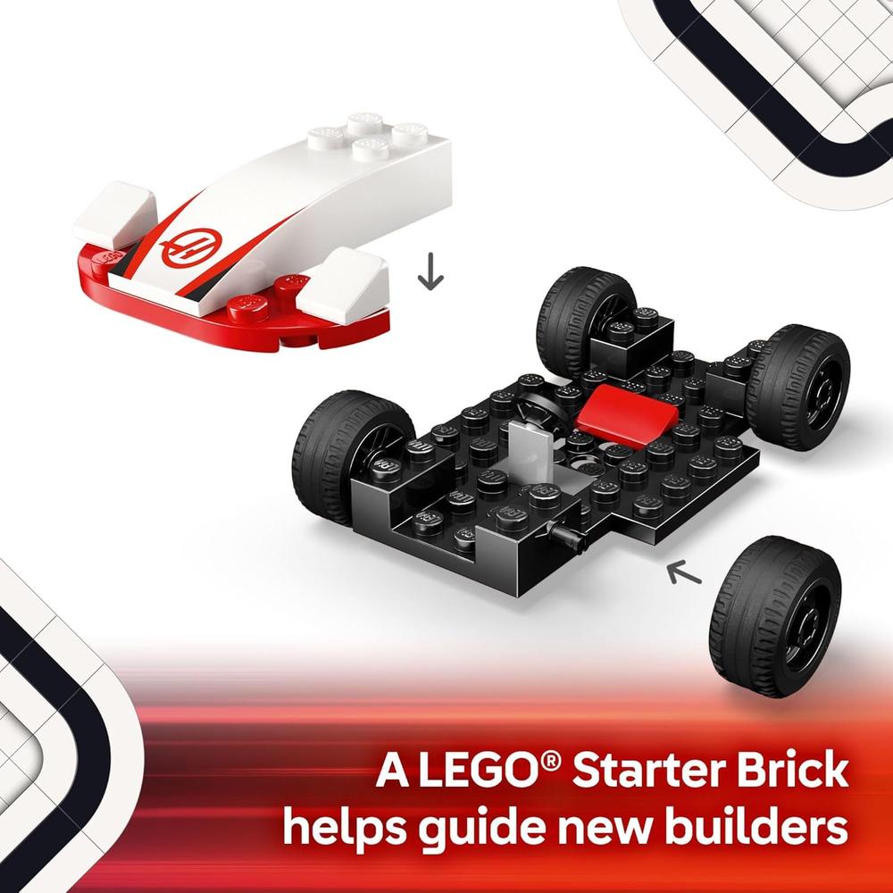 LEGO CITY F1 WILLIAMS RACING Y HAAS F1, SET DE COCHES PARA NIÑOS - 3