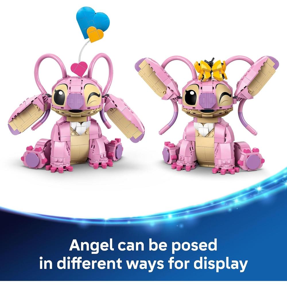LEGO DISNEY ANGEL LILO Y STITCH, SET DE CONSTRUCCIÓN Y DECORACIÓN DE HABITACIÓN - 3