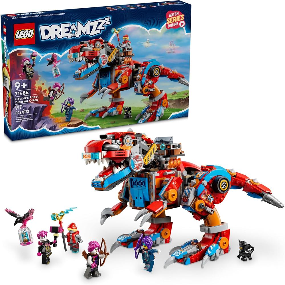 LEGO DREAMZZZ COOPER'S ROBOT DINOSAUR C-REX, JUGUETE DE CONSTRUCCIÓN - 1