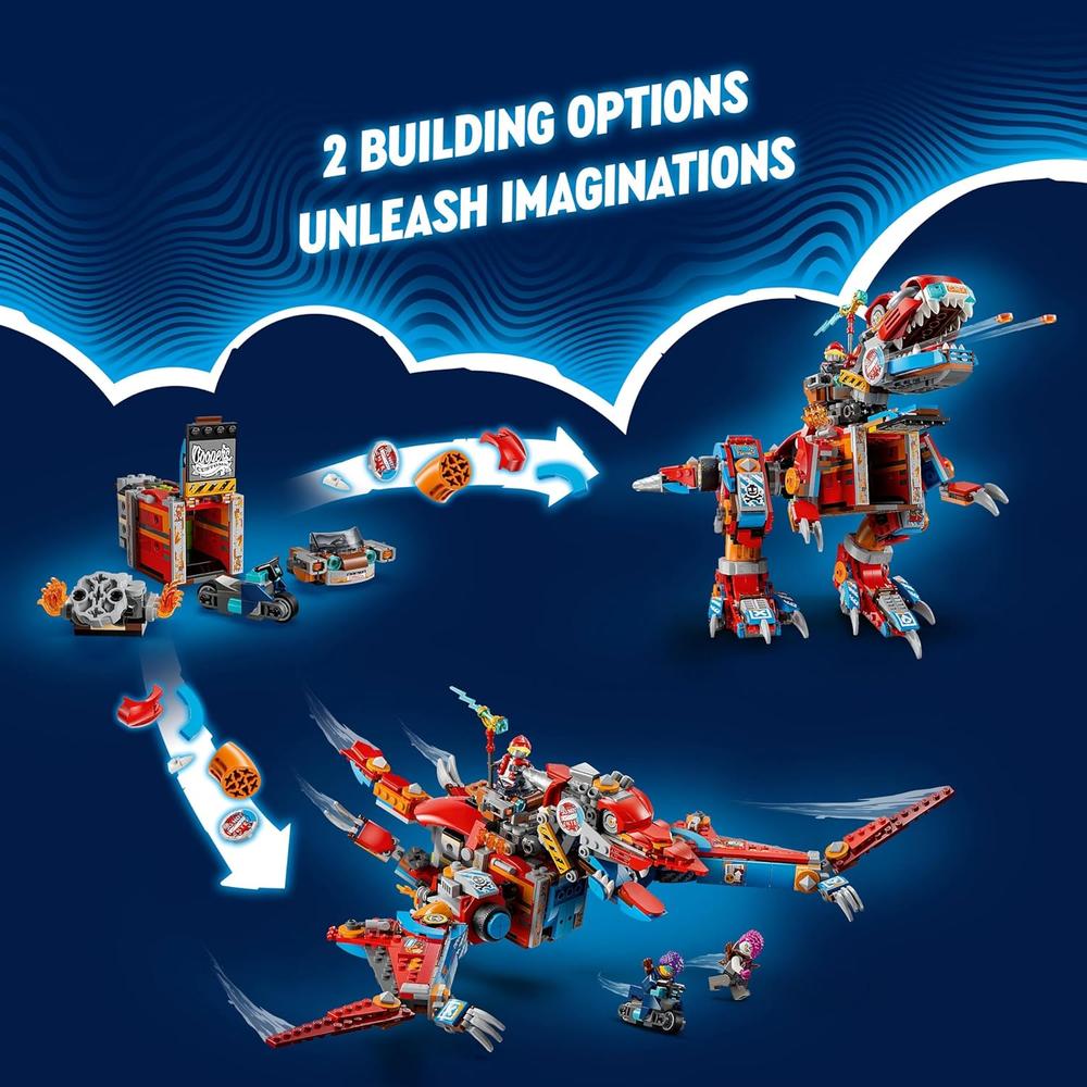 LEGO DREAMZZZ COOPER'S ROBOT DINOSAUR C-REX, JUGUETE DE CONSTRUCCIÓN - 3