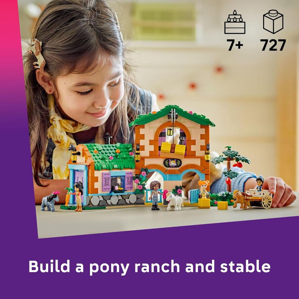 LEGO FRIENDS RANCHO Y ESTABLO DE PONIS, SET DE CONSTRUCCIÓN - 2