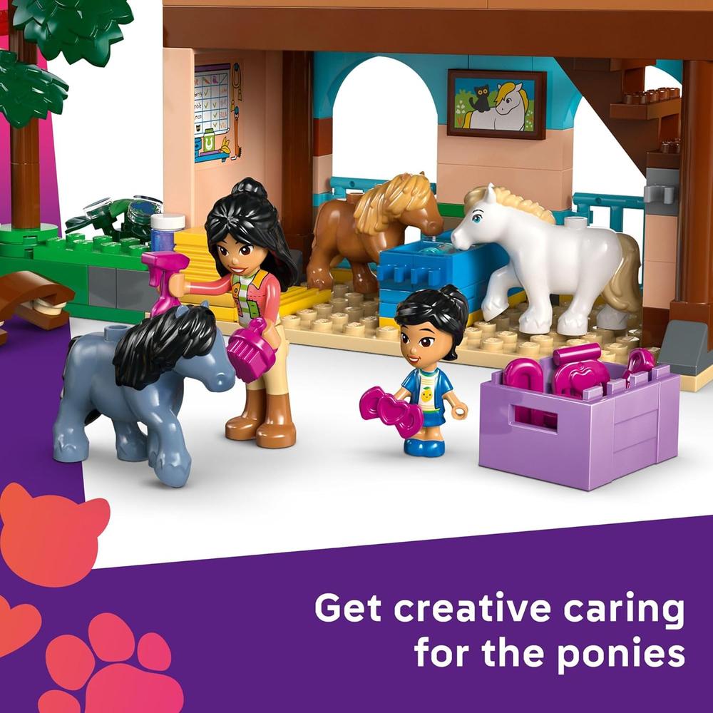 LEGO FRIENDS RANCHO Y ESTABLO DE PONIS, SET DE CONSTRUCCIÓN - 4
