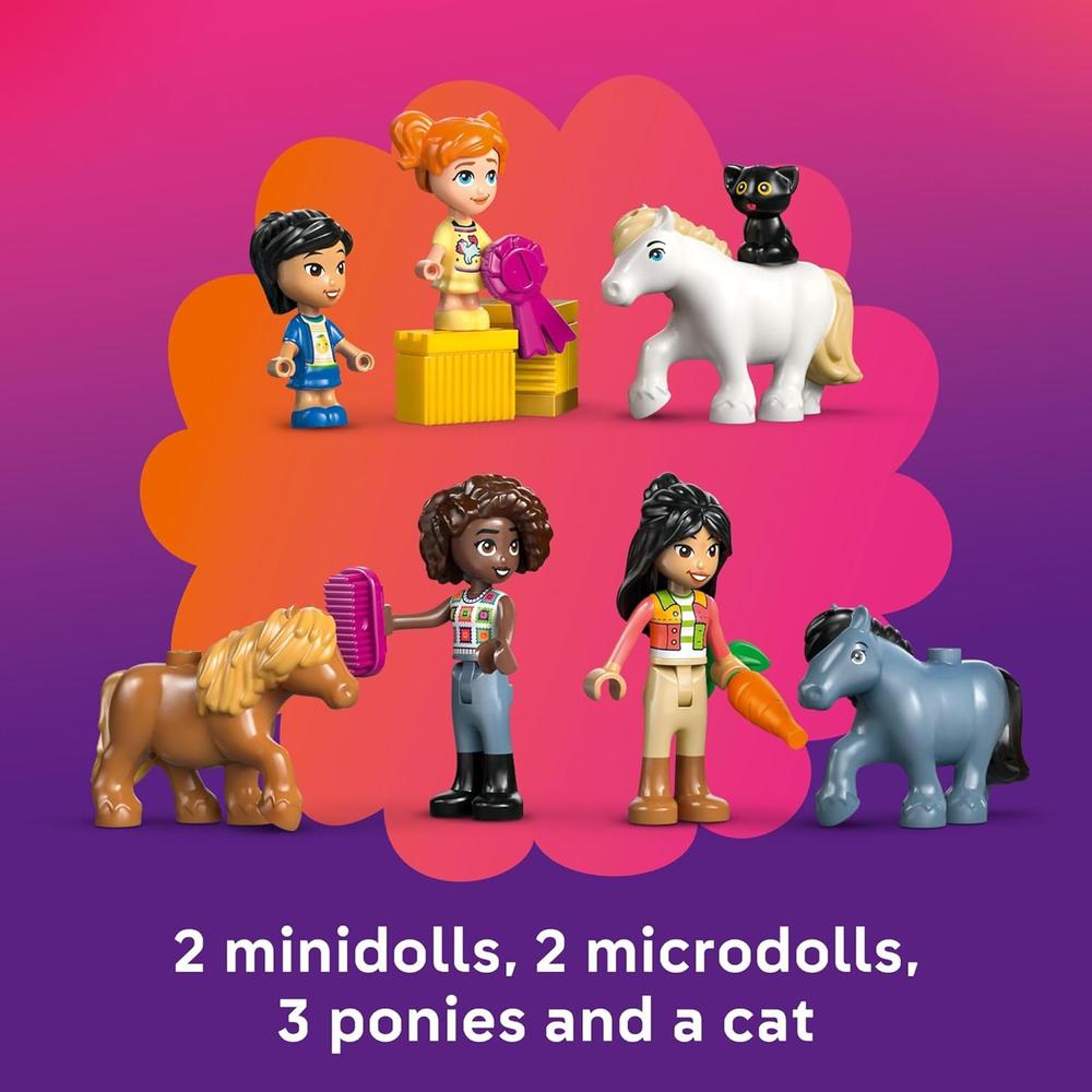 LEGO FRIENDS RANCHO Y ESTABLO DE PONIS, SET DE CONSTRUCCIÓN - 5
