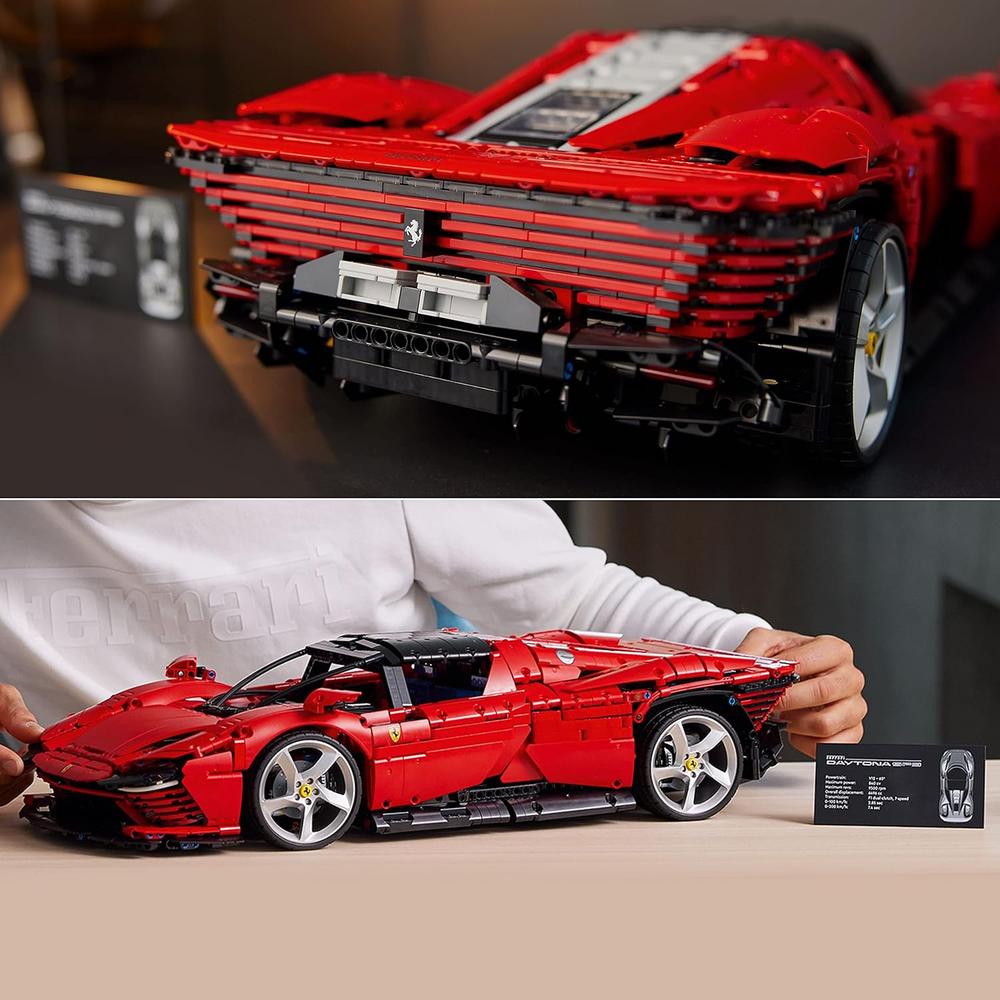 LEGO TECHNIC FERRARI DAYTONA SP3 COCHE DE CARRERAS KIT DE CONSTRUCCIÓN AVANZADO - 3