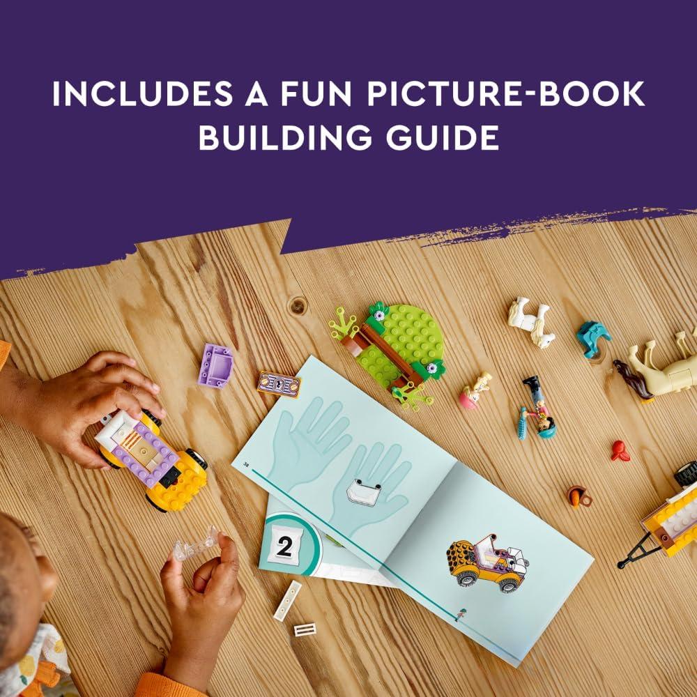 LEGO FRIENDS REMOLQUE PARA CABALLOS Y PONIS, JUGUETE DE CONSTRUCCIÓN PARA NIÑOS 4+ - 4