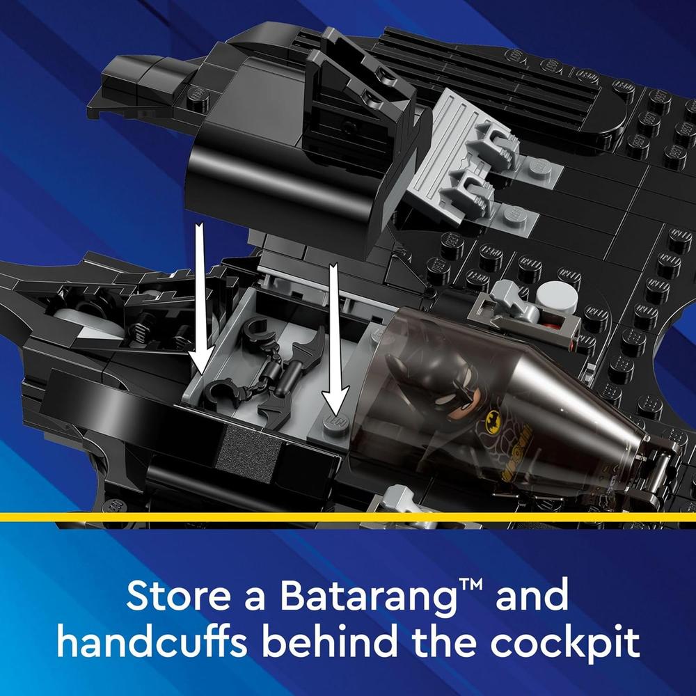 LEGO DC BATWING BATMAN VS JOKER SET DE SUPERHÉROES CON MINIFIGURAS Y BATWING DE JUGUETE - 3
