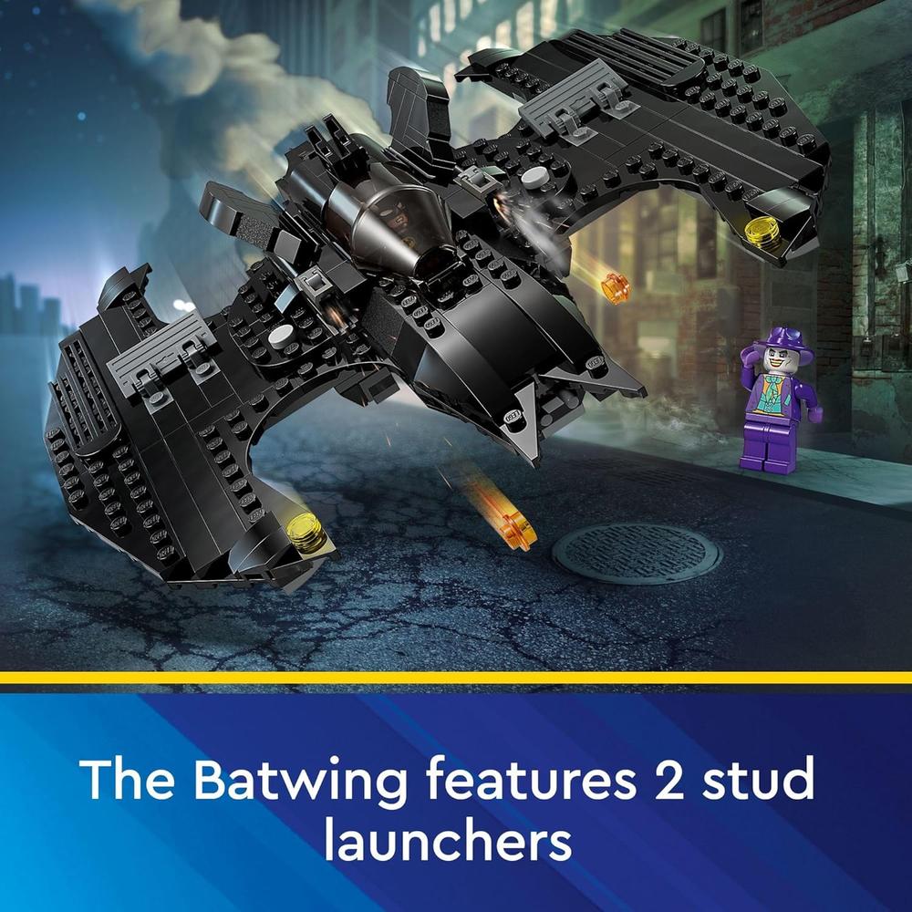 LEGO DC BATWING BATMAN VS JOKER SET DE SUPERHÉROES CON MINIFIGURAS Y BATWING DE JUGUETE - 4