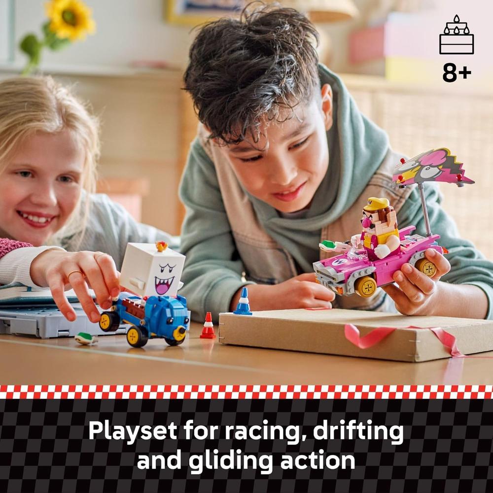 LEGO SUPER MARIO MARIO KART WARIO Y REY BOO, CONSTRUCCIÓN - 2
