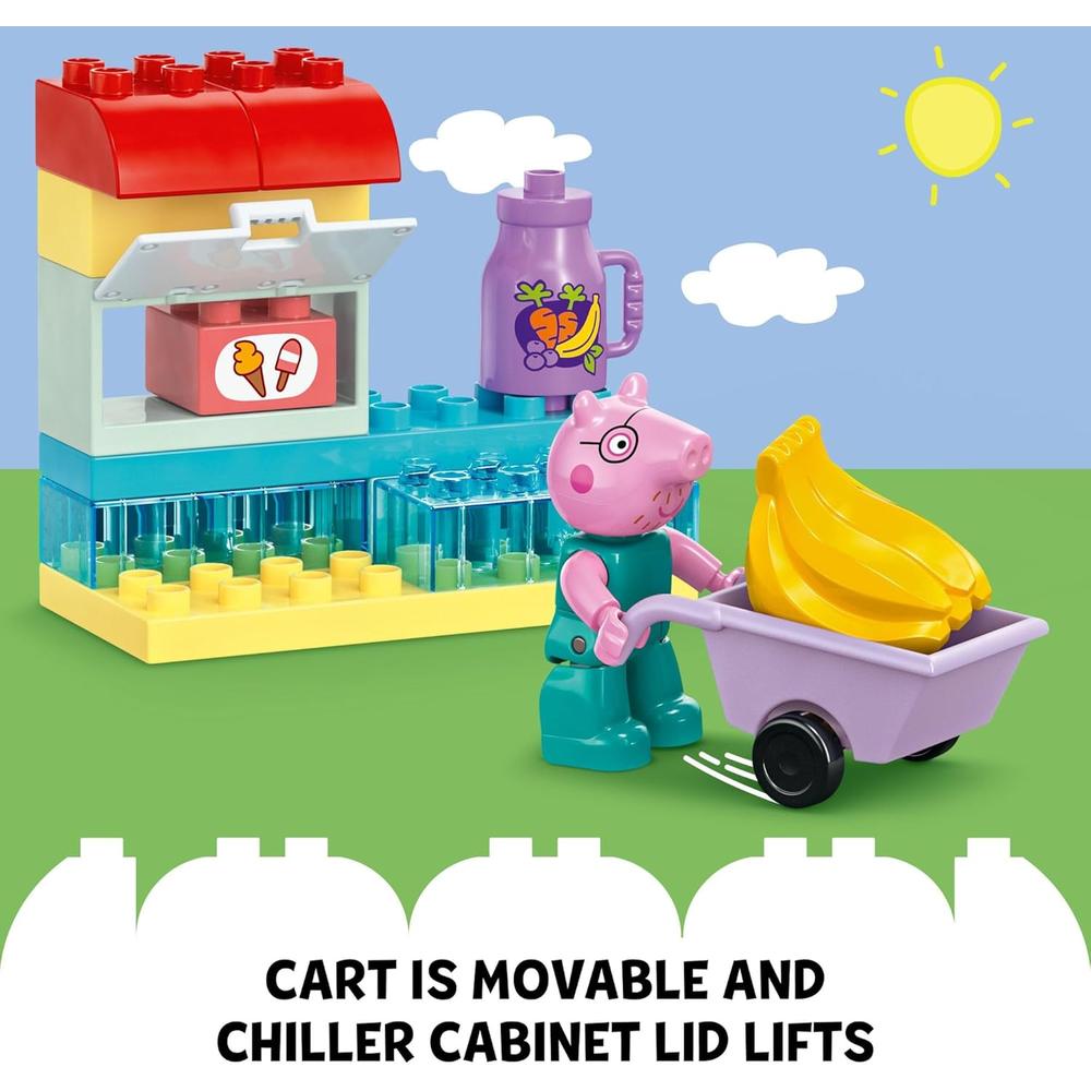 LEGO DUPLO PEPPA PIG SUPERMERCADO DE JUGUETE, SET DE CONSTRUCCIÓN PREESCOLAR - 5
