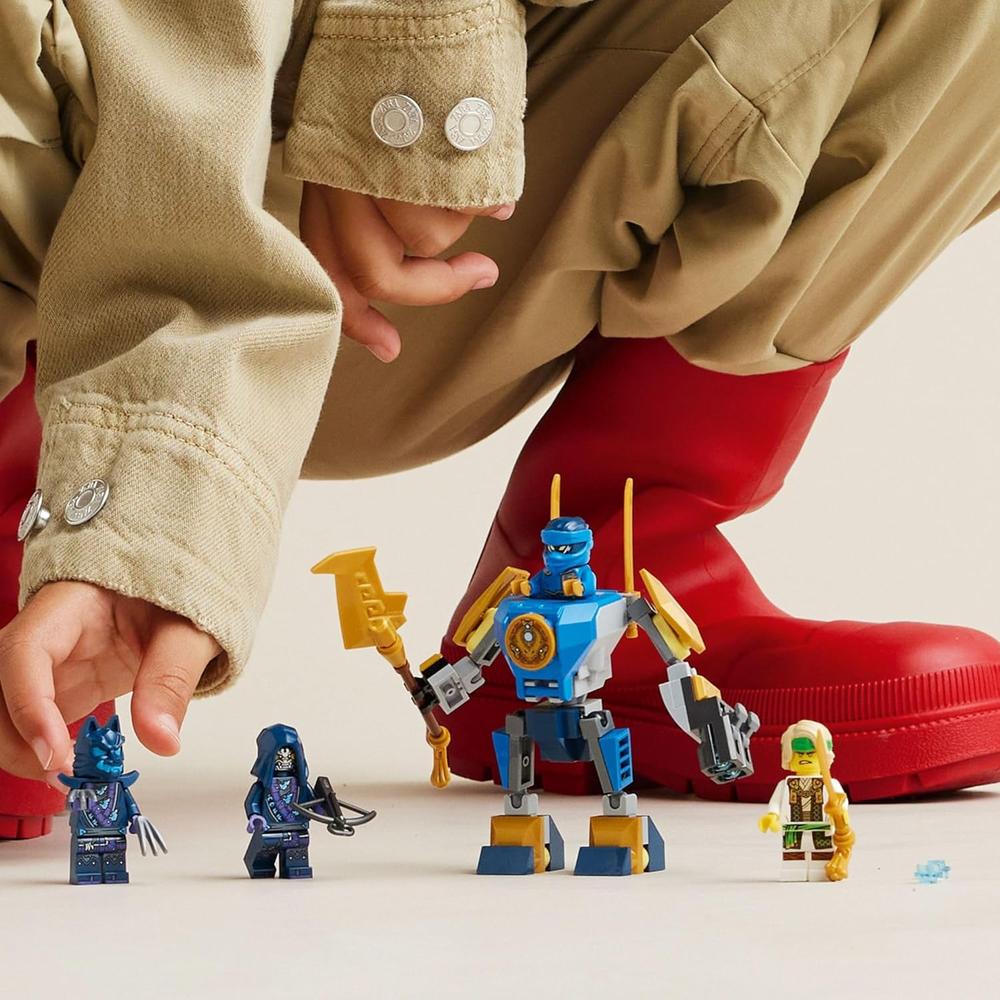 LEGO NINJAGO PACK DE BATALLA CON ROBOT DE JAY, SET DE AVENTURA PARA NIÑOS 6+ - 4