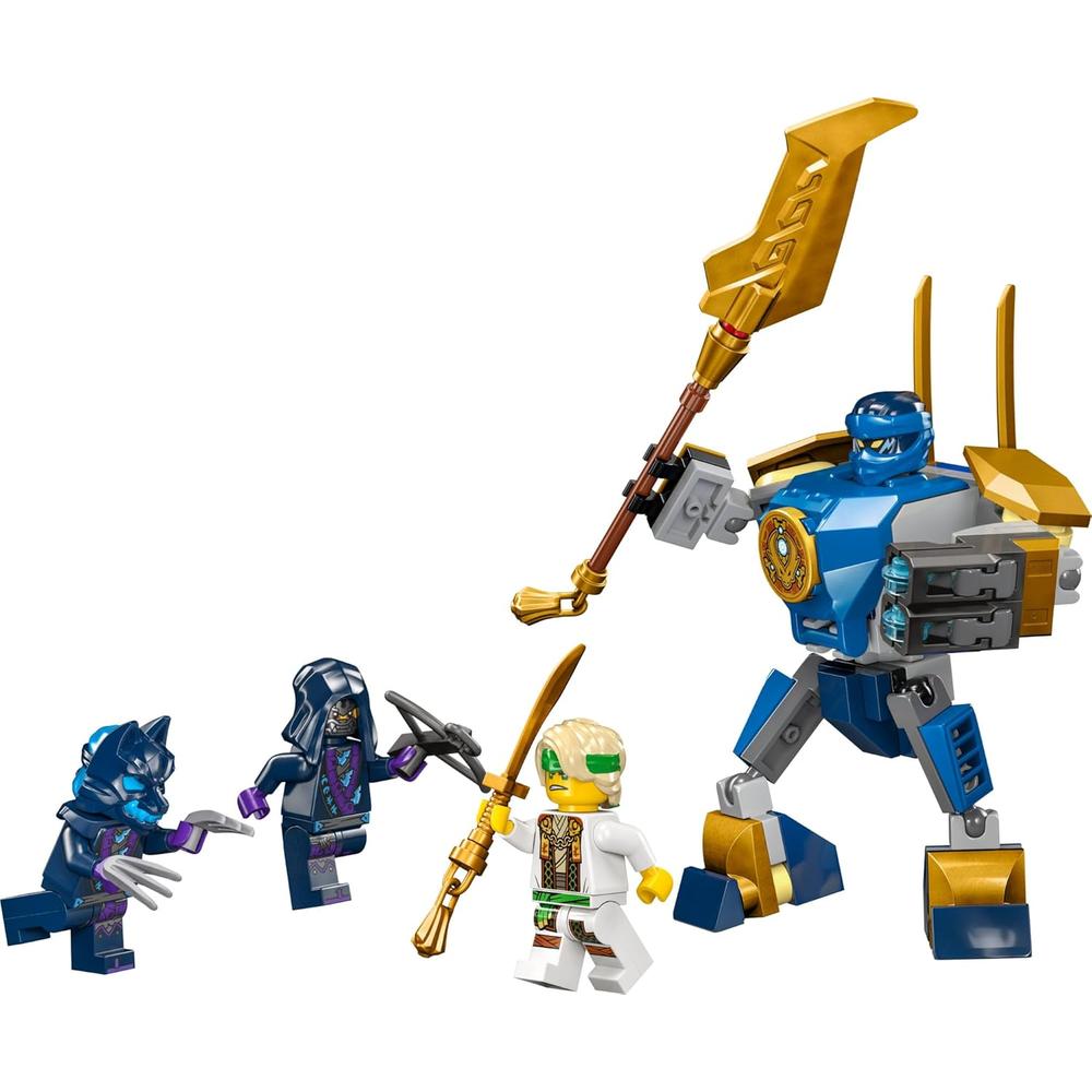 LEGO NINJAGO PACK DE BATALLA CON ROBOT DE JAY, SET DE AVENTURA PARA NIÑOS 6+ - 5